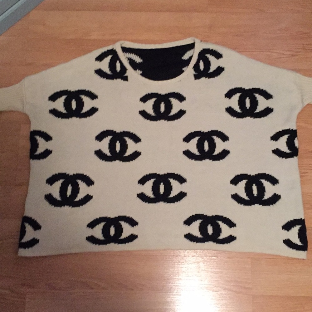 Oversized Logo Sweater